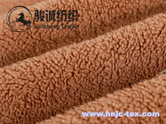 Hot sell solid color plain plush velvet/Shu velvet antistatic polyester fabric for bedding